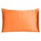 Homeroots 20 x 26 in. Orange Dreamy Silky Satin Standard Size Pillowcases 387872 - alternate 3